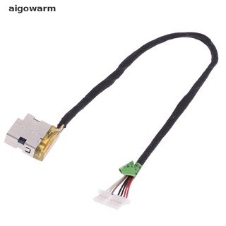 DC aigowarm - cable jack de corriente continua para hp 15-ab 15-ak 15-ak030tx tpn-q159 mx