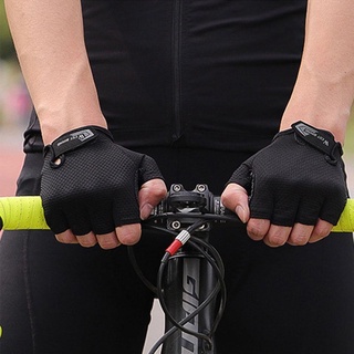 guantes de ciclismo de bicicleta mtb bicicleta medio dedo guantes de peso antideslizante antideslizante dedo corto p5o8