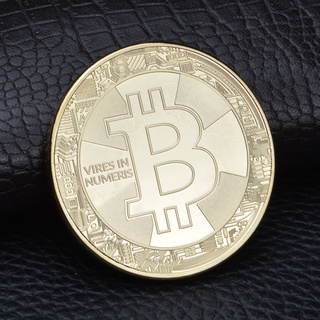 nuevo bitcoin metal souvenirs exquisita artesanía regalos creativos arte monedas conmemorativas