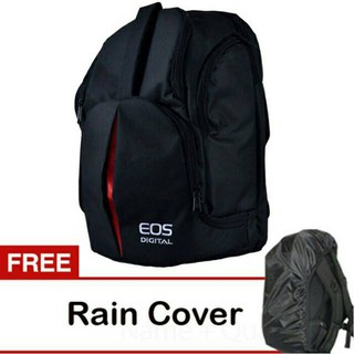 Bolsa de cámara mochila slr dslr cámara prosummer gratis lluvia cubierta bolsa