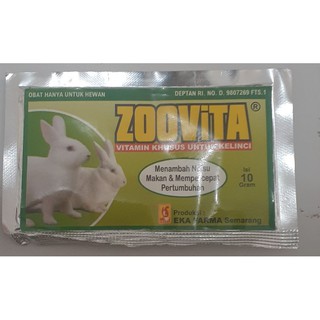 Vitamina conejo zoovita aumento del apetito