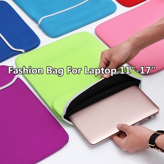 KUDOS Moda Funda Case Cover Universal Cuaderno Bolsa Laptop Bag Tela de algodon Suave Impermeable Liner Colorido Doble cremallera Maletín/Multicolor (7)