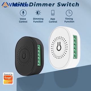 Tuya Wifi Mini DIY Smart Dimming Switch Smart Life APP Control Remote Control Work with Alexa Google home