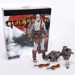 NECA God of War Ghost Sparta Kratos Juego Clásico PVC Figura De Acción Coleccionable Modelo Juguetes Muñeca Regalo