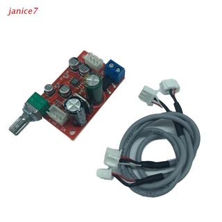 janice7 placa preamplificador ad828 amplificador de la junta de potencia amplificador con potenciómetro