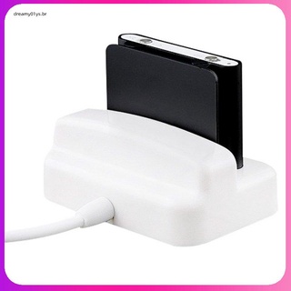 Cargador USB De Plástico Blanco Y Sincronización De Reemplazo De La Estación De Acoplamiento Cuna Para Apple Para iPod Para Shuffle 2 2a 3 3a Generación 2G