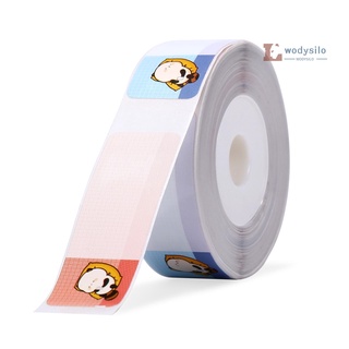 W&S Niimbot Label Paper Thermal Printing Paper Name Price Size Barcode Sticker Waterproof Tear Resistant 14x40mm 160sheets/roll Compatible with D11 Label Printer for Home Office Organization Supermarket Store Catering