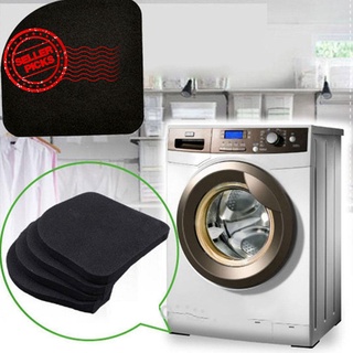 4pcs lavadora Anti vibración almohadilla a prueba de golpes protectores refrigerador muebles Mat Y9L7 (1)