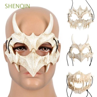 SHENQIN No tóxico Máscara de camuflaje Animal Máscara de cráneo Decoración de Halloween Festival Parche ocular Carnaval Artículos de fiesta Unisex Fiesta de carnaval Accesorios de juego de roles