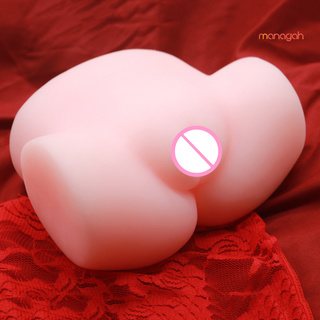 (Sexual) realista elástico Vagina glúteo masculino masturbador de silicona sexo muñeca adulto juguete (6)