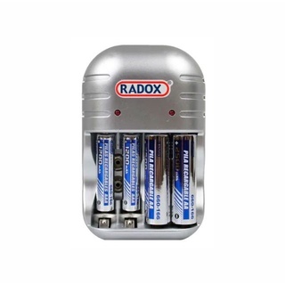 660-166 Cargador de Baterias AA, AAA y 9 V con 2 Baterias AA y 2 Baterias AAA