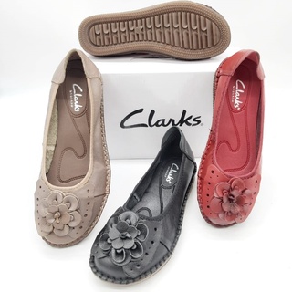 Clarks Gloriosa V.2 mujer cuero zapatos planos talla 36-40