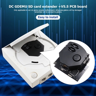 Accesorios de juegos móviles GDEMU V5.5 placa de unidad óptica + Kit de montaje de tarjeta remota para DreamCast VA1