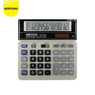 Calculadora Montana/calculadora Montana MT 868 L/12 dígitos