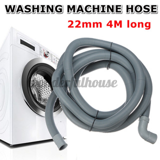 HIG lavadora de drenaje lavadora lavavajillas salida manguera de drenaje tubo de desecho 4M extensión 22x22mm