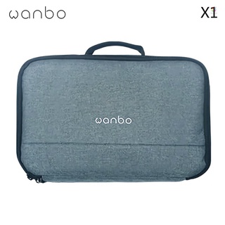 Wanbo Mini proyector De Bolsa De Transporte Para viaje con correa De hombro ajustable/bolsas De almacenamiento De accesorios (Serve la mayoría De los proyectores)