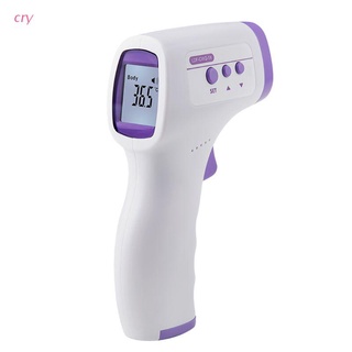 cry termómetro infrarrojo sin contacto pantalla lcd digital herramienta de medición de temperatura