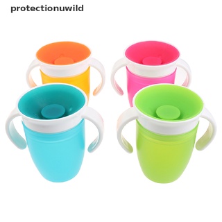 protección 360 grados se puede girar magic cup bebé aprendizaje beber taza a prueba de fugas niño salvaje