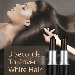 saaaw tinte de cabello de una sola vez gris instantáneo cobertura de raíz color de pelo modificar crema palo cubierta temporal tinte de color de pelo blanco