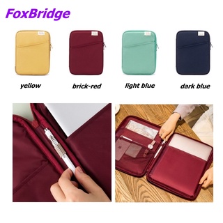 [FoxBridge] Elegante iPad Portátil Funda Tablet Pro 12.9 Pulgadas , 11 Suave Carcasa Bolsa De 13,3 MacBook Bolsas