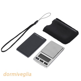 DORMI Mini 200g/0.01 Digital Jewelry Dual Scale Weight Electronic Pocket