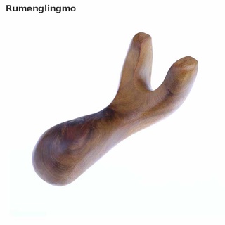 [rmo] fragante madera facial nariz gua sha herramienta acupoint masaje rodillo de mano spa masaje venta caliente