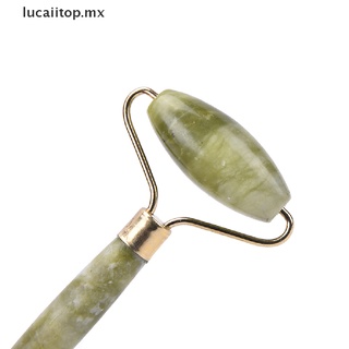 (top) natural jade guasha belleza facial masajeador rodillo de jade cara delgada masajeador [lucaiitop] (3)