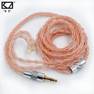 kz 8 core ofc - cable de actualización de cobre sin oxígeno de 3,5 mm para kz zs10 pro zax asx zsx zsn pro x dq6 asf as16 as12 cca ca16 c12 c10 pro ca4 ckx cs16 a10 (1)