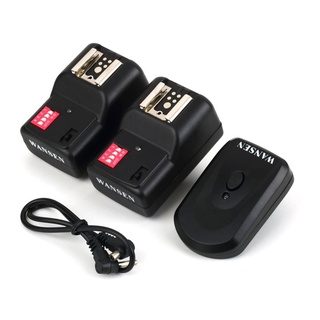 [snapstar] Wireless 4 Channels Practical Flash Trigger Transmitter With 2 Receivers Set