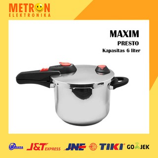 Maxim 22CM/6 litros PRESTO SS W/inducción/Maxpt22Dsw