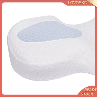 [LOVOSKI2] Almohada de espuma viscoelástica Cervical para dormir, almohada ortopédica para cuello contorneador, para dormir lateral/trasera/estómago