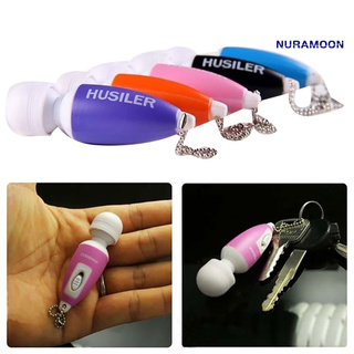 nuramoon Mini vibrador de silicona impermeable para mujer clítoris G Spot masajeador adulto juguete sexual