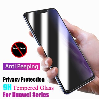 Huawei P20 Pro P30 Lite Nova 3i 5T 7i 7 SE Y7A Y6P Y6s Y7 Y9 2019 Y9s Anti espía privacidad cristal templado Protector de pantalla