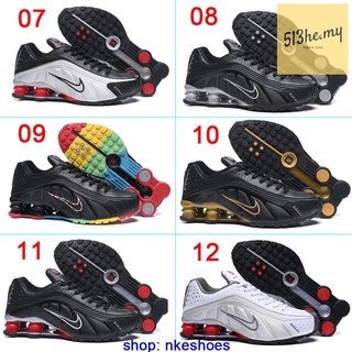 Nuevo Nike Shox R4 Spring zapatos Running zapatillas Casual zapatos hombres y mujeres deporte al aire libre zapatillas (1)