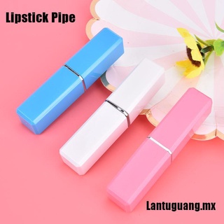 [Lantuguang] pipa de labios disfrazada de Metal para tabaco, pipas de hierbas hechas de aluminio ABS (1)