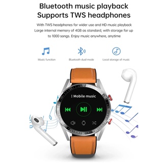 2021 Nuevo 454 * 454 4G Pantalla Reloj Inteligente Siempre Mostrar El Tiempo compatible Con Bluetooth Llamada Local Música Smartwatch Para Mens Android TWS Auriculares GA (4)
