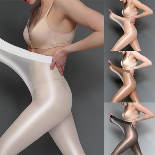 medias sexy para mujer/medias brillantes/medias de cintura alta con purpurina/pantimedias reflectantes/tallas grandes