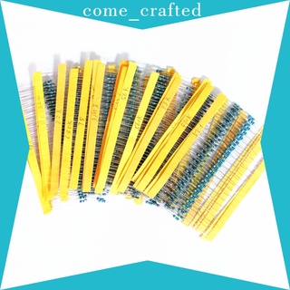 [come_crafted] 2000x Precision Metal Film Resistors 100 Set Values Electronic Product 1/4