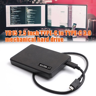 YD15 USB3.0 escritorio portátil disco duro externo compacto de alto rendimiento ordenador de almacenamiento mecánico de Metal disco Hark