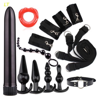 LT Sex Toys For Couples Handcuffs Anal Plug Adult Sex Toys Kit BDSM Bondage Toy Flirt Games For Couples