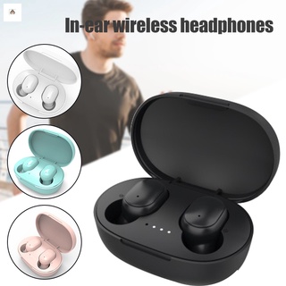 A6S TWS Wireless Stereo Earbuds for Sports Gaming Earphones Bluetooth Compatible Unisex