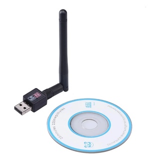 Tarjeta De Red WiFi USB 2.0 Antena Pequeña Wireless N (2)