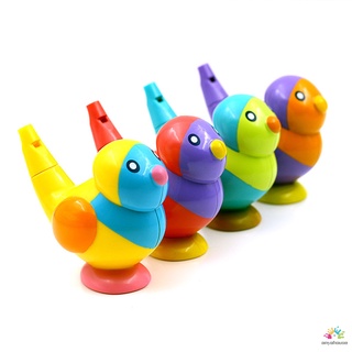 Silbato De juguete pequeño pájaro pequeño juguete De baño De cuatro colores luz luz interesante Para Adultos y niños (3)