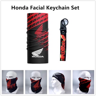 Honda toalla Facial llavero conjunto de motocicleta lavable reutilizable fresco Casual ciclismo deporte entrenamiento equipo de senderismo