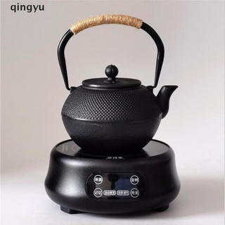 Qingyu: tetera de hierro con infusor de acero inoxidable, tetera de hierro fundido, tetera caliente (2)