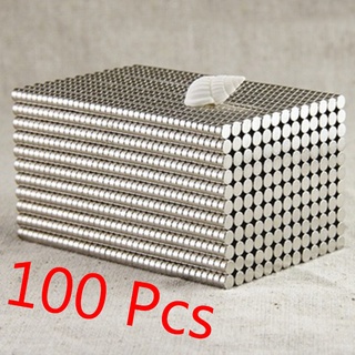 100Pcs/200Pcs Super Strong Neodymium Magnets Rare Earth Permanent Magnet N35 Disc Fridge Craft