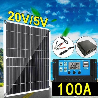 20w panel solar cargador cargador de batería panel solar para coche barco marino