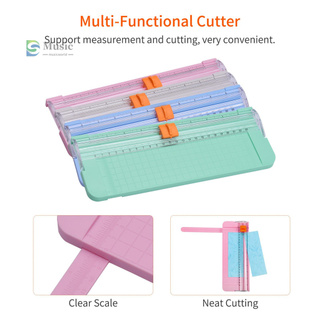 [Muwd] JIELISI A5 Mini portátil cortador de papel cortador de papel máquina de corte de 9 pulgadas longitud de corte para manualidades tarjeta de papel foto Lami (8)