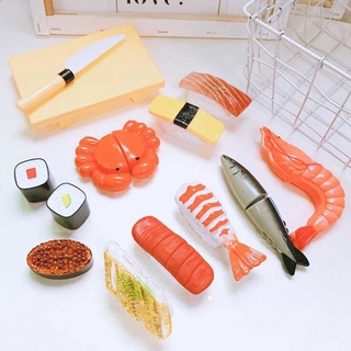 Sushi Sea Food cocinar corte pretender juego conjunto de juguete (1)