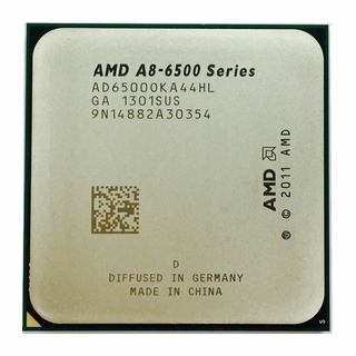Amd A8 series A8 6500 6500k 6500b 3.50ghz procesador de Cpu de cuatro núcleos Ad6500Oka44Hl Ad650 Boka44Hl enchufe Fm2